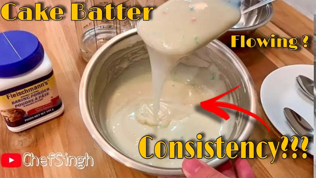 How Thick Should Cake Batter Be? PostureInfoHub
