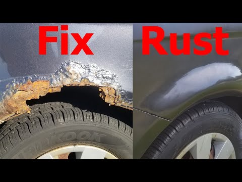 How much does it cost to repair wheel well rust