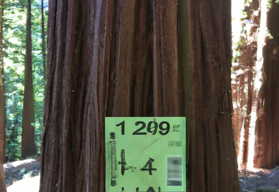 Comparison of past and current redwood prices for specific sizes 