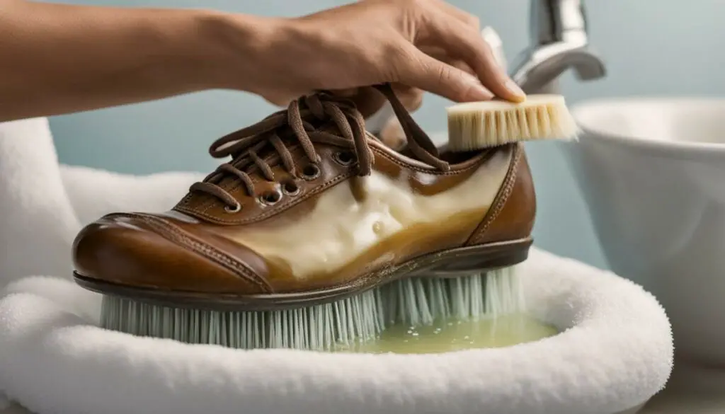 Gentle cleaning techniques for on Cloud Shoes