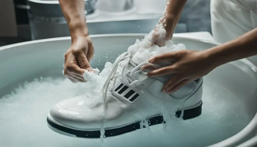 cleaning on Cloud Shoes