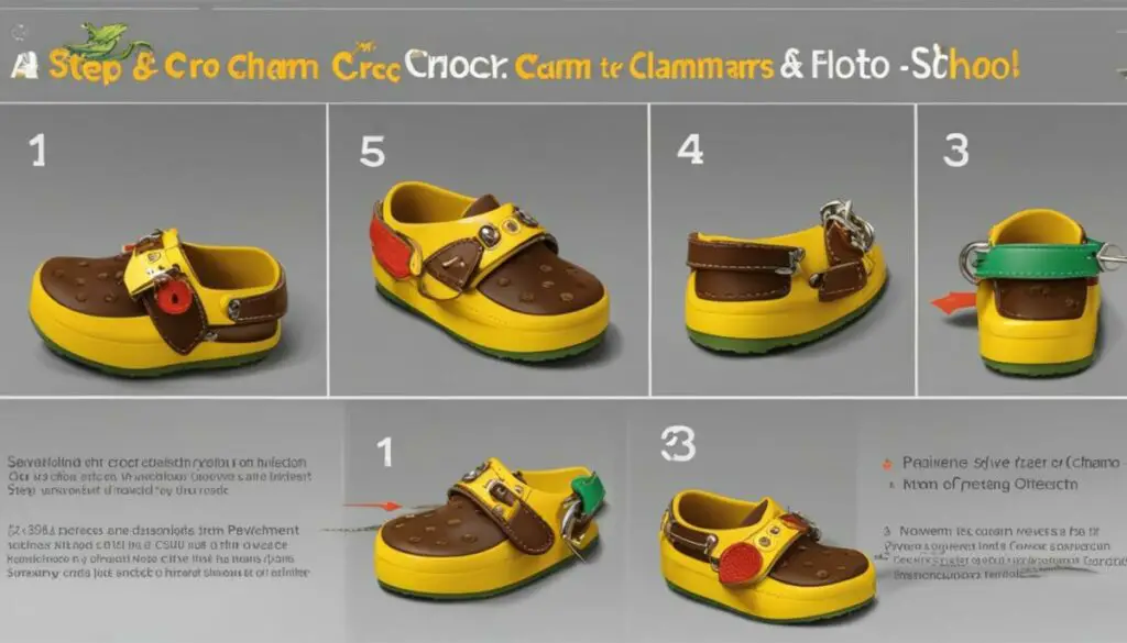 croc charm fitting instructions