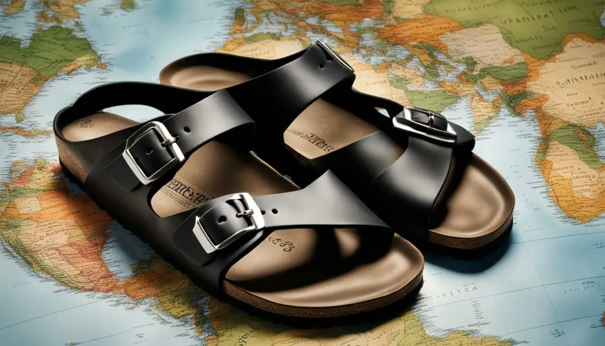 birkenstock madrid washed metallic rose gold