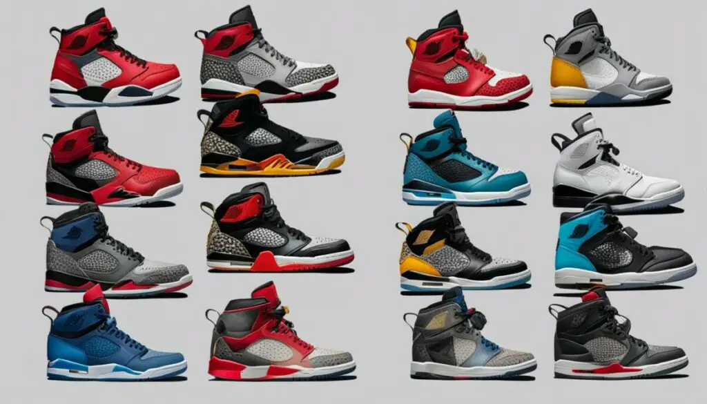 Jordan shoe collection