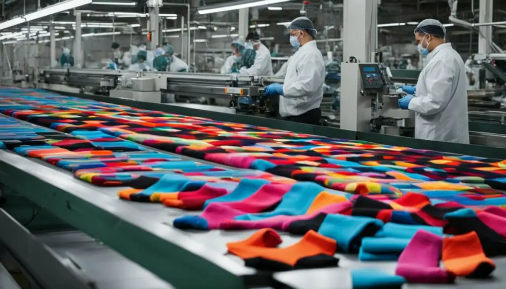 Nike Socks Production in Europe
