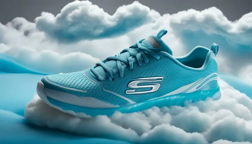 Skechers Air Cooled Memory Foam features