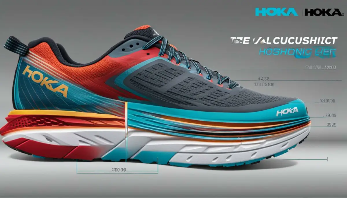 hoka max cushion shoes