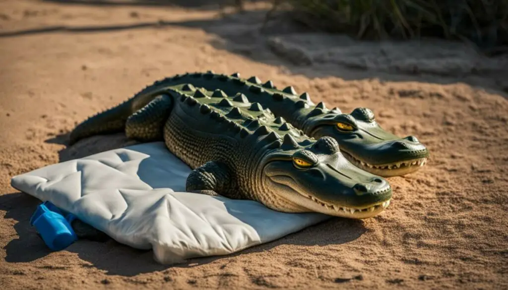 shrink Crocs with a heating pad