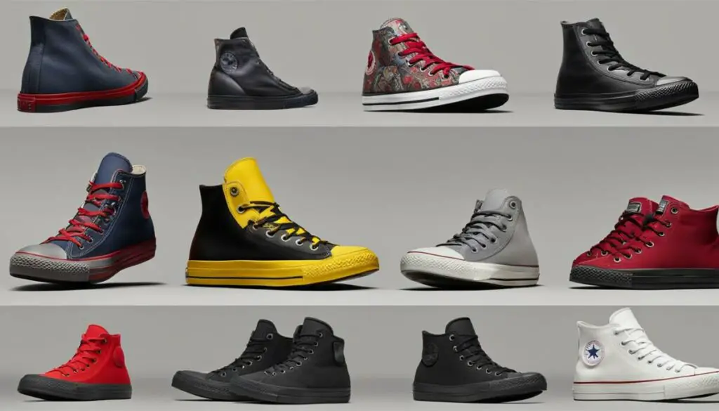 Converse Mid Tops and High Tops