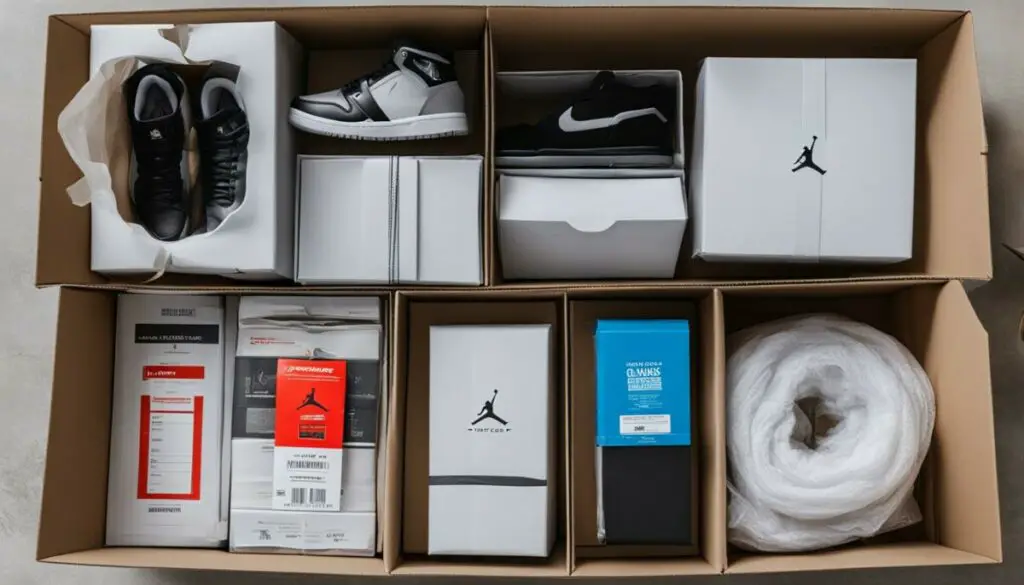 Jordan shoe box dimensions for shipping