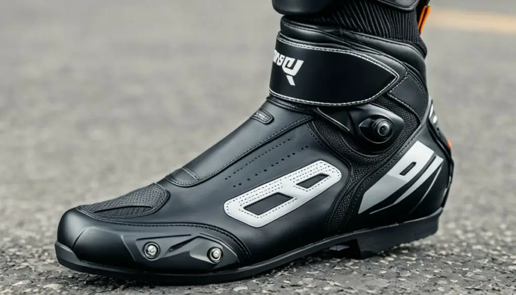 motorcycle shoe safety features