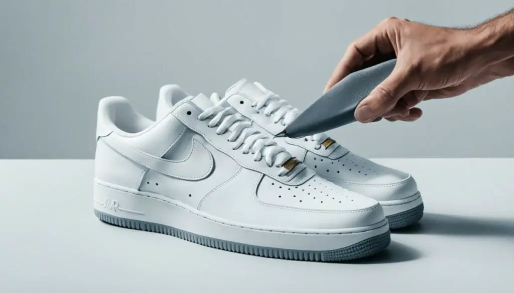 prevent creases in Air Forces